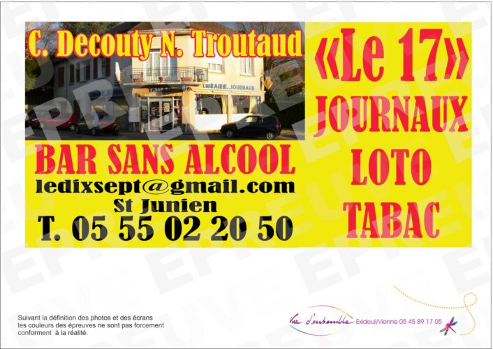 LE 17 à ST JUNIEN
